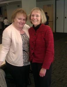 Current Board member Diana Seeley and former Board member Carolyn Webb were recognized for their service on the Executive Advisory Board. Former Board member Ruth Russell (not pictured) was also recognized.